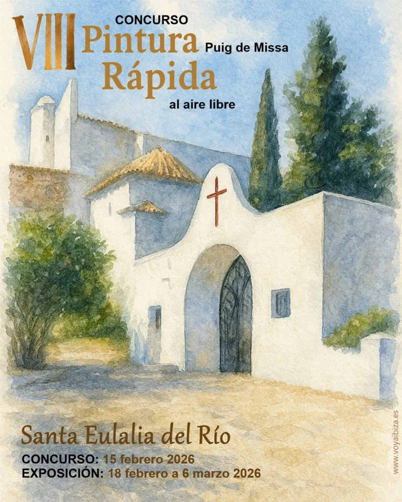 VIII Concurso de Pintura Rápida Puig de Missa 2026, Santa Eulària des Riu, Ibiza (Eivissa)