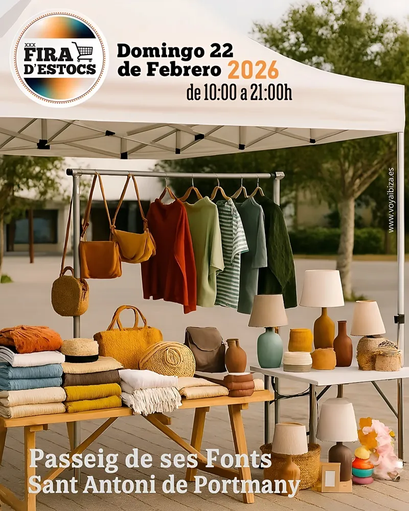 XXX Feria de Stocks de San Antonio (Sant Antoni) 2026, Ibiza (Eivissa)