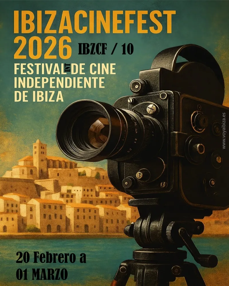 Ibizacinefest 2026: Festival Internacional de Cine Independiente de Ibiza 10ª Edición (IBZCF) Festival Internacional de Cinema Independent d'Eivissa 10ª Edició