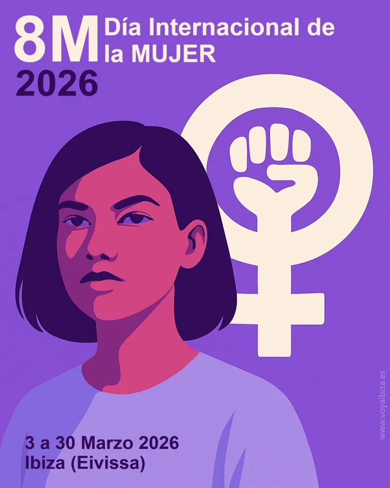8M 2026, Día Internacional de la Mujer. Ibiza (Eivissa)