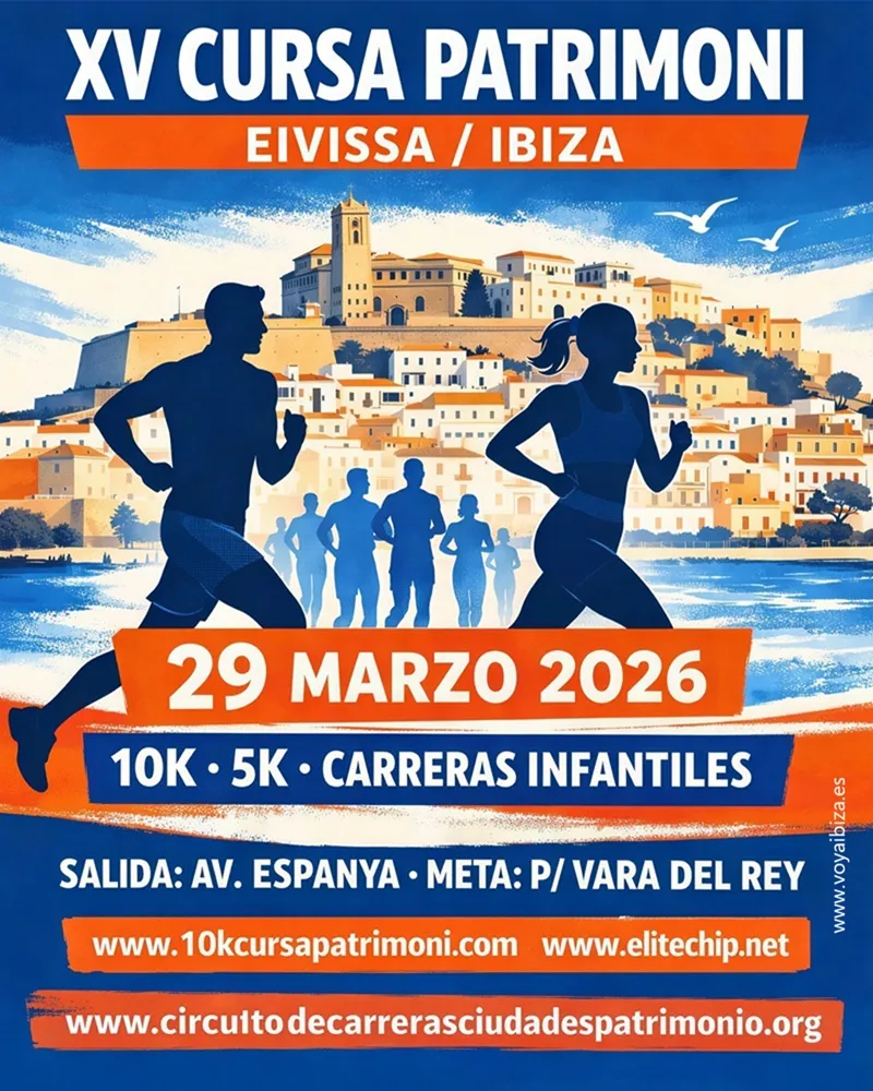 XV Carrera Patrimonio Ibiza 2026 - XV Cursa Patrimoni Eivissa 2026