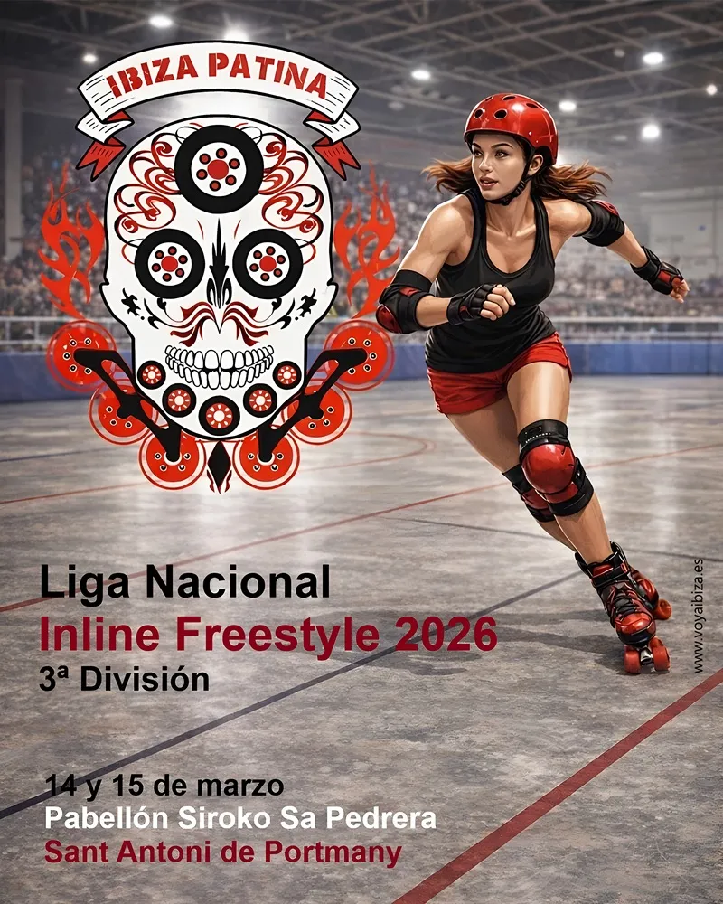 Campeonato de patinaje Inline Freestyle San Antonio (Sant Antoni) 2026, Ibiza (Eivissa)