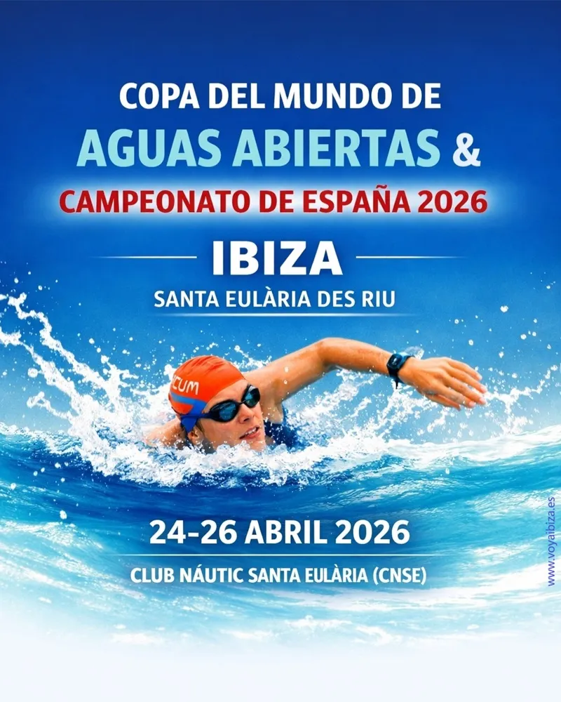 Copa del Mundo y Campeonato de España de Aguas Abiertas 2026, Santa Eulalia del Río, Ibiza