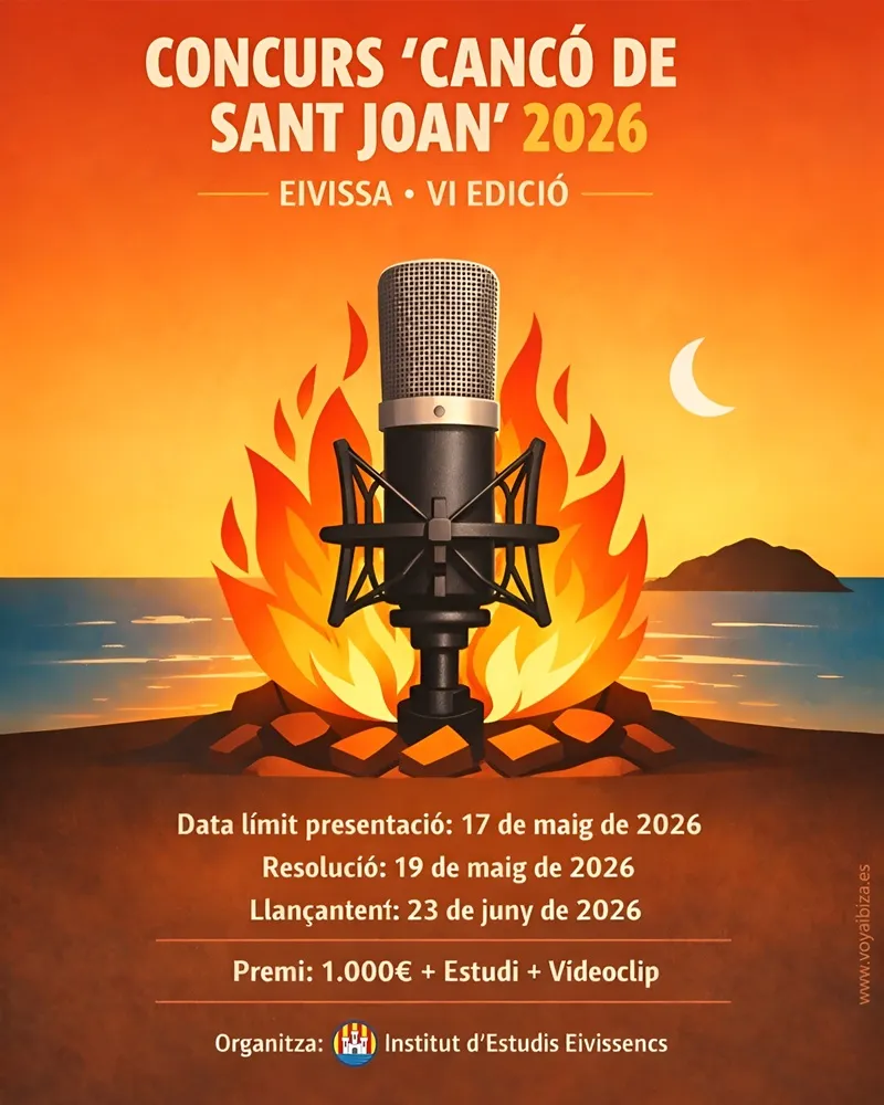 Concurso 'Cançó Nit de Sant Joan' 2026 VI Edición, Ibiza