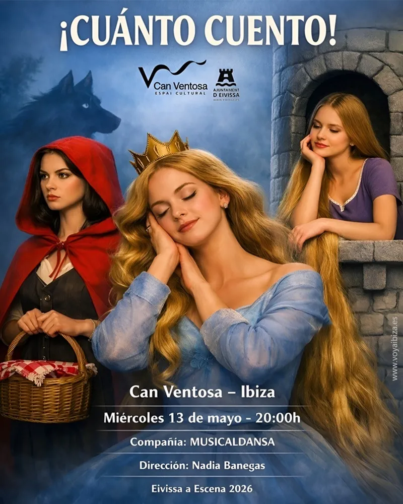 ¡Cuánto Cuento!: Teatro Can Ventosa 2026, Ibiza (Eivissa a Escena)
