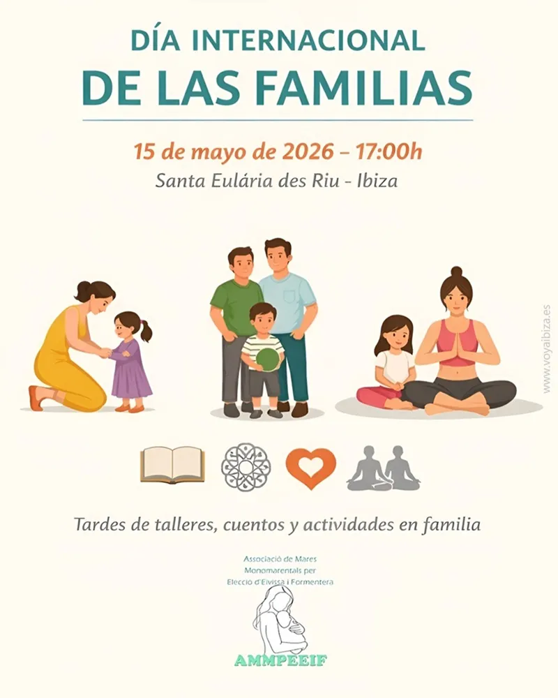 Día Internacional de las Familias 2026 en Santa Eulalia del Río, Ibiza