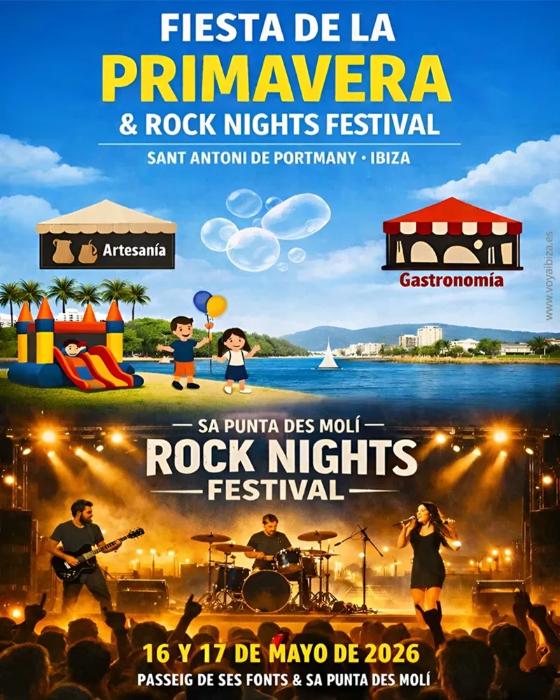 Fiesta de la Primavera 2026 en San Antonio, Ibiza