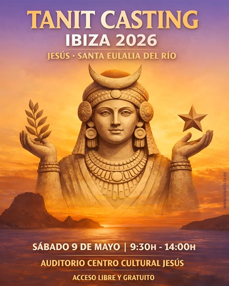 Tanit Ibiza Casting 2026 en Centro Cultural de Jesús, Santa Eulalia del Río