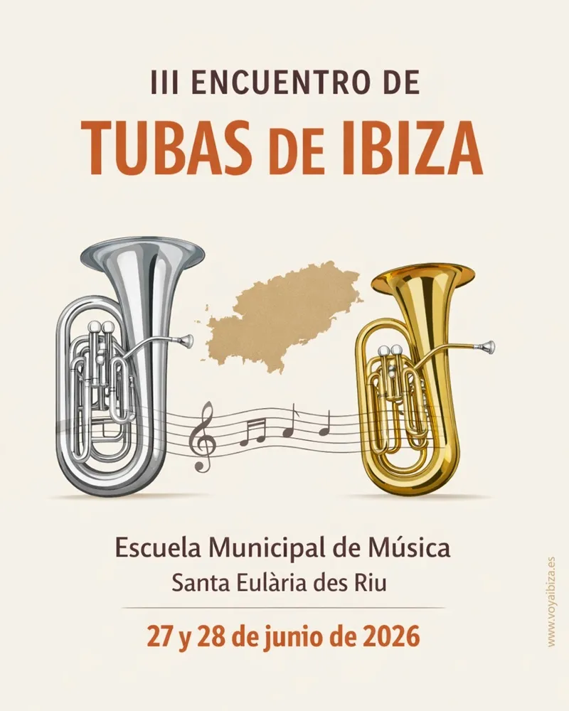 III Encuentro de Tubas de Ibiza 2026 en Santa Eulalia del Río