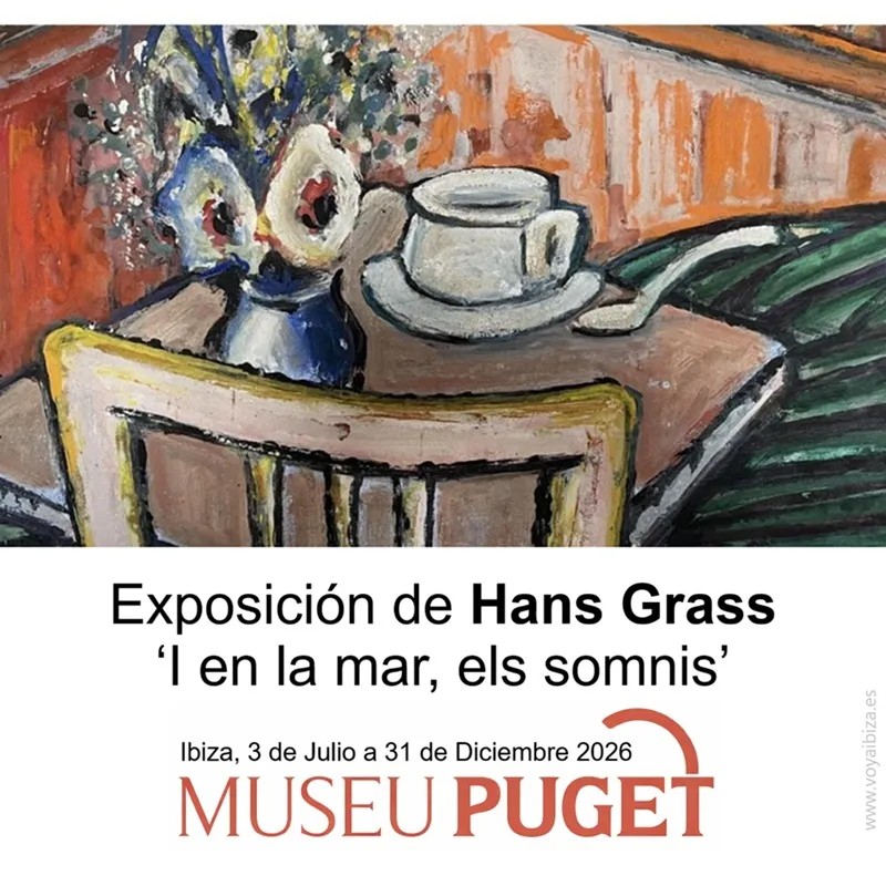 Exposición de Hans Grass en el Museo Puget 2026, Ibiza