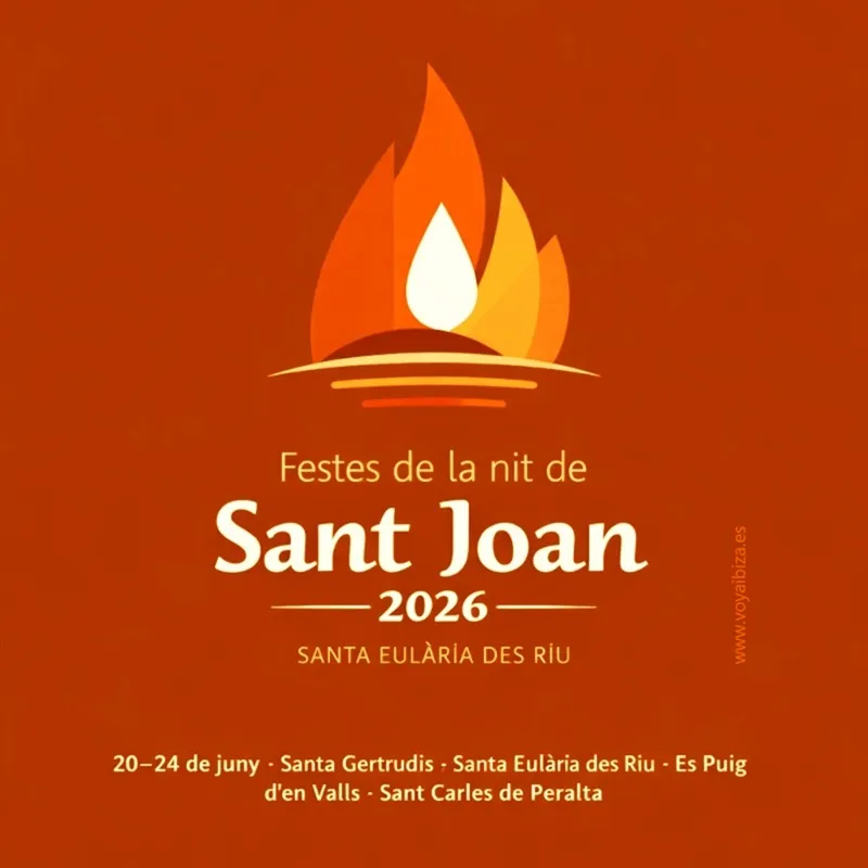 Festes de la Nit de Sant Joan 2026 a Santa Eulària des Riu, Eivissa (Ibiza)
