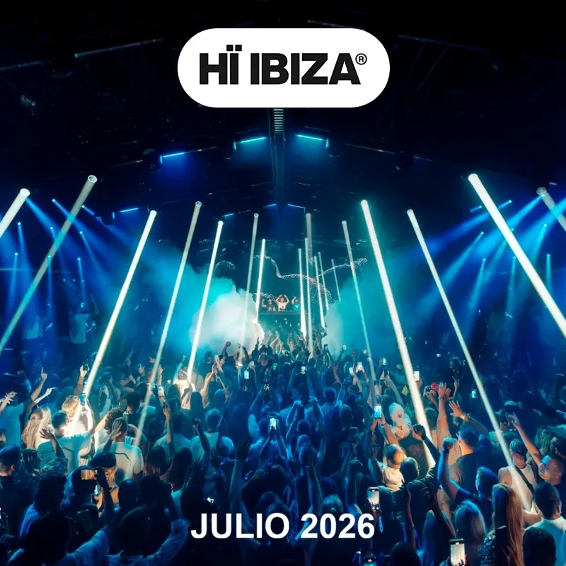 Hï Ibiza: Fiestas JULIO 2026