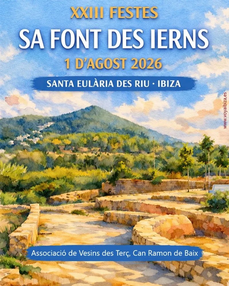 XXIII Fiestas de Sa Font des Ierns 2026, Santa Eulària des Riu, Ibiza