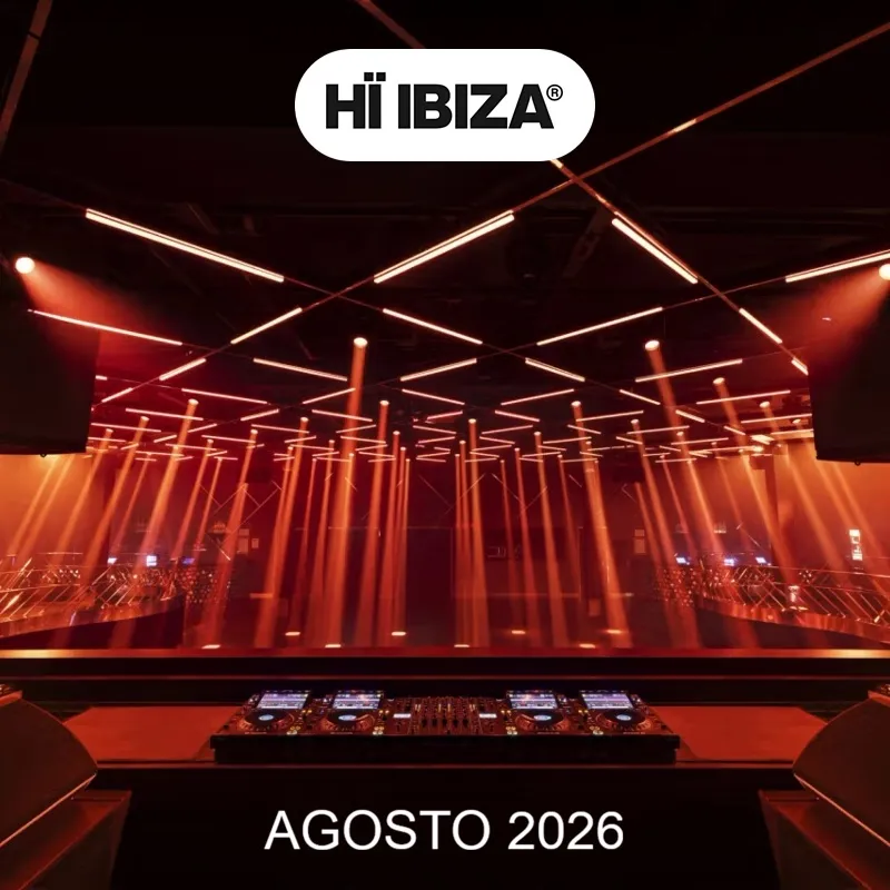 Hï Ibiza: Fiestas AGOSTO 2026