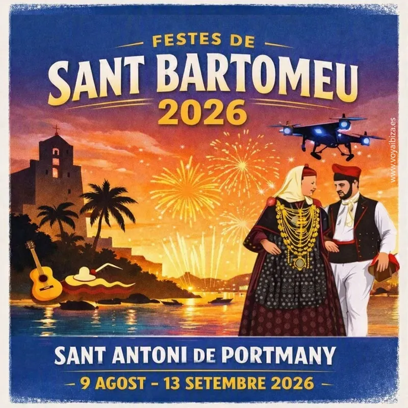 Fiestas de Sant Bartomeu 2026, San Antonio, Ibiza