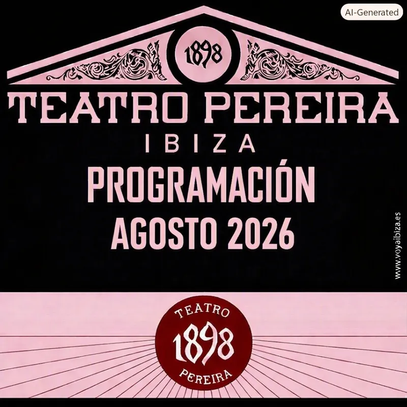 Teatro Pereyra Ibiza Agosto 2026 – Programación