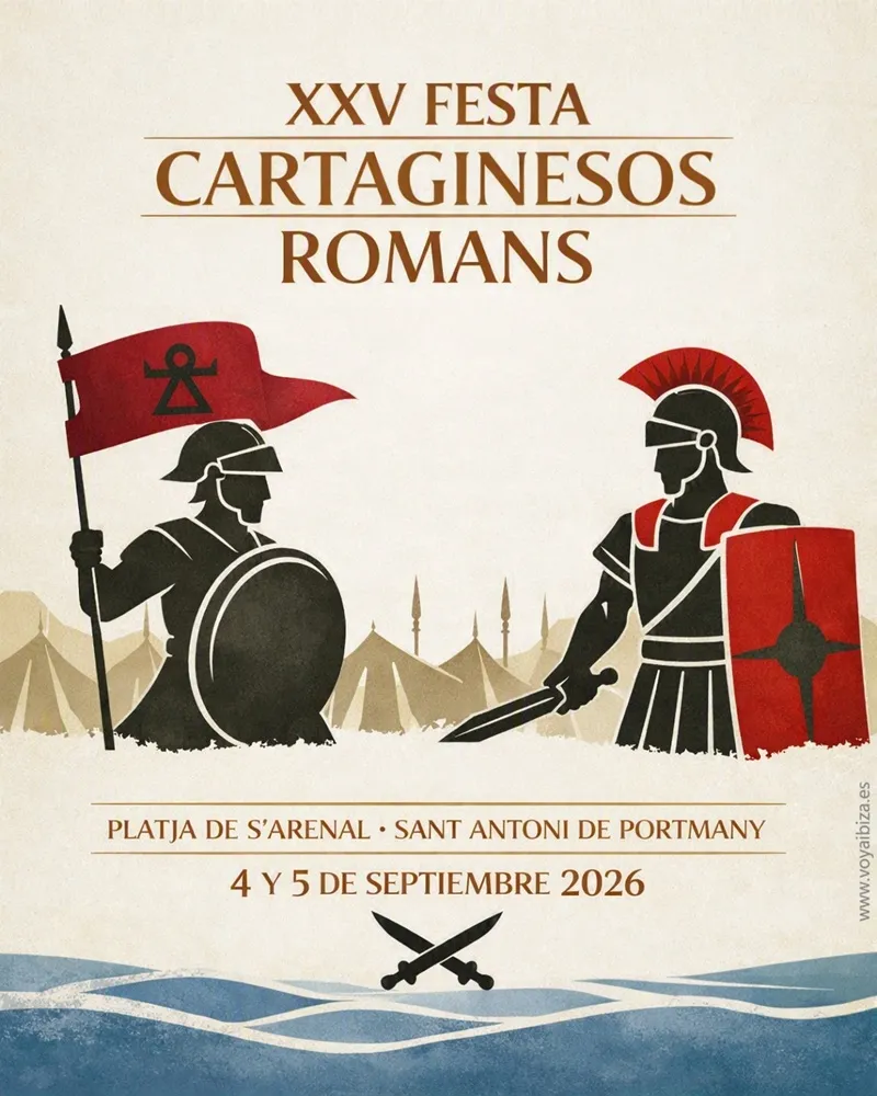 Fiesta de Cartagineses y Romanos 2026 en San Antonio, Ibiza