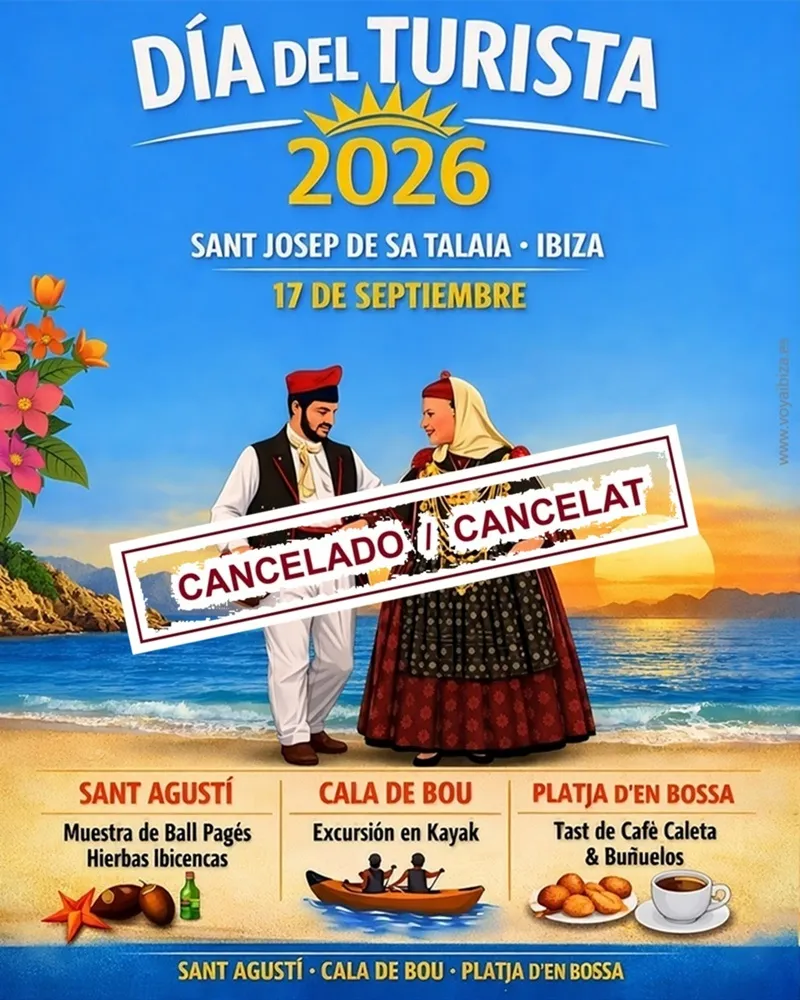 Día del Turista 2026 en San José, Ibiza - CANCELADO