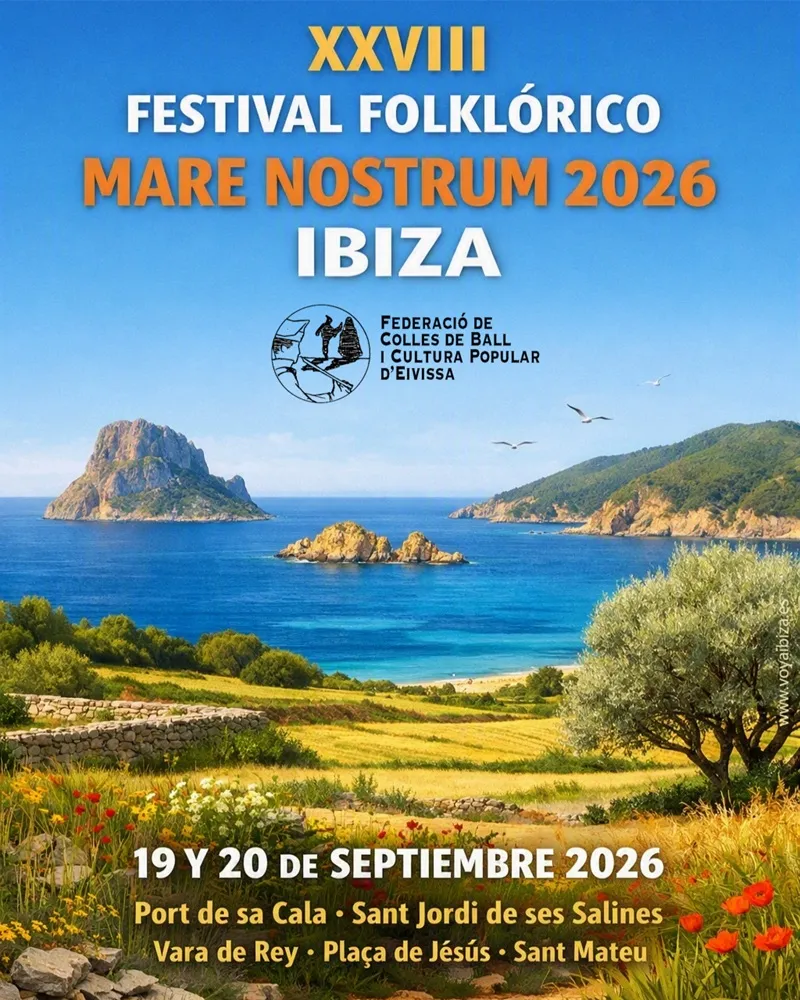 Festival Folklórico Mare Nostrum en Ibiza 2026, XXVIII Edición