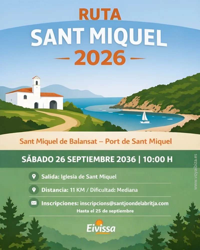 Ruta San Miguel – Puerto de San Miguel 2026, San Juan (Ibiza)