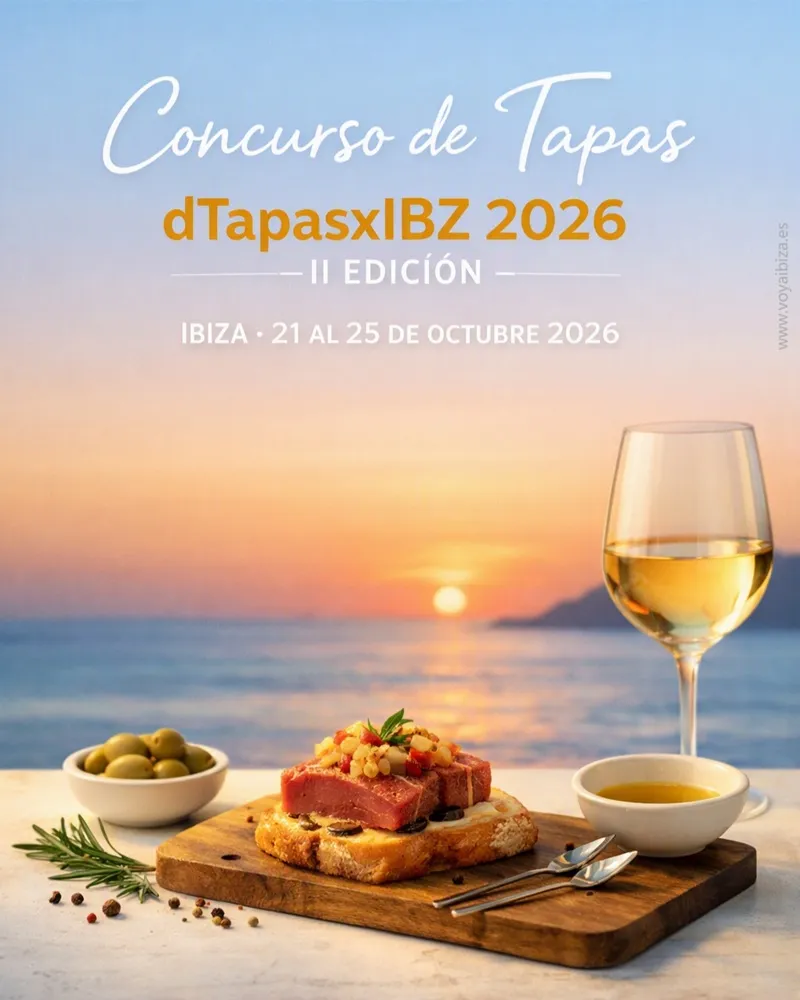 Concurso de tapas en Ibiza dTapasxIBZ 2026 — II Edición