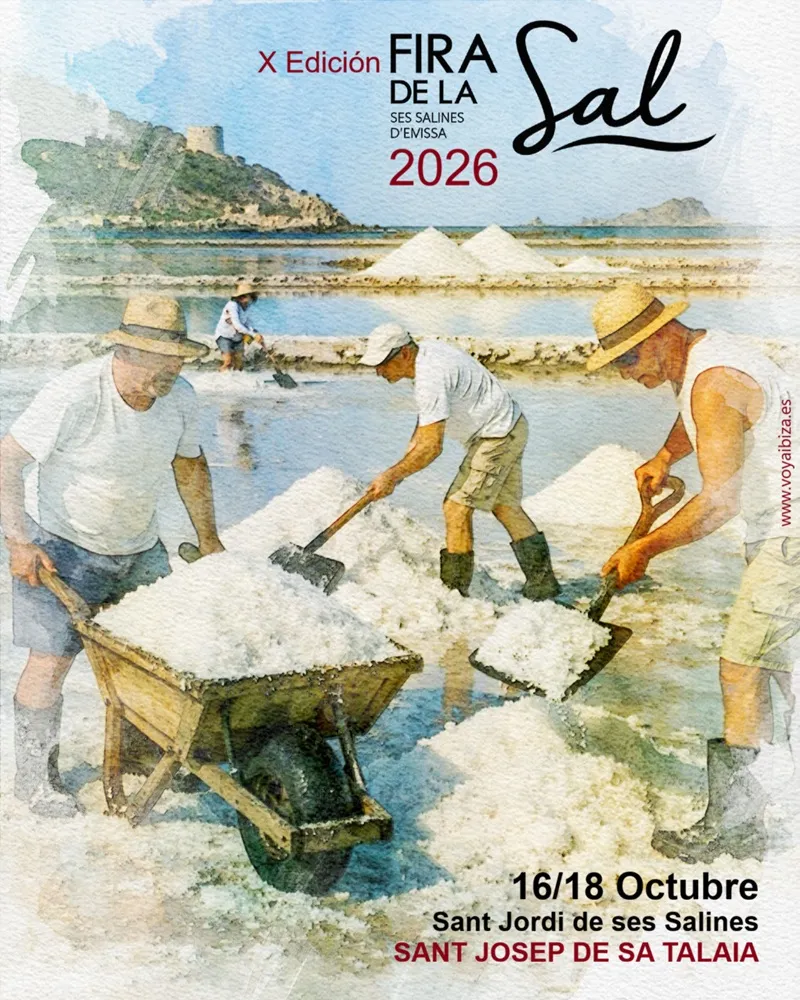 Feria de la Sal (Fira de la Sal) Ibiza 2026 en Sant Josep - X Edición