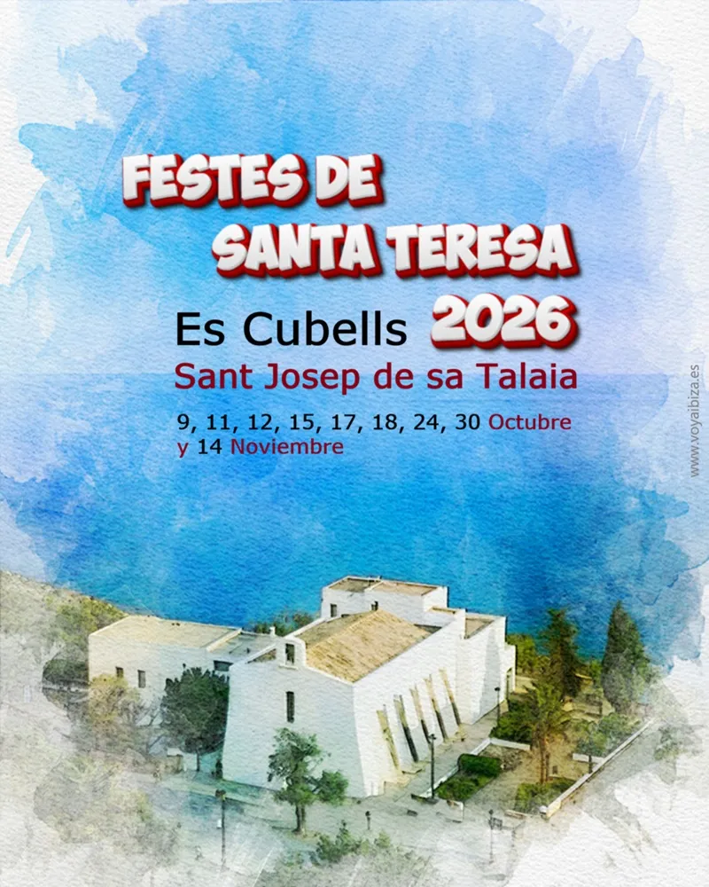 Fiestas de Santa Teresa 2026 en Es Cubells (Sant Josep), Ibiza