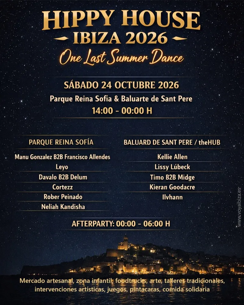 Hippy House Ibiza 2026: One Last Summer Dance - Day Festival XXL - II Edición