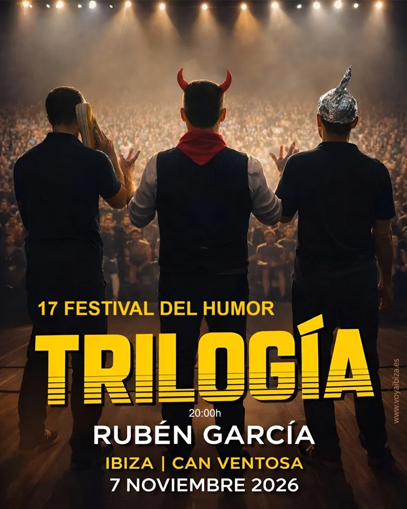 Trilogía con Rubén García en Can Ventosa, Ibiza 2026
