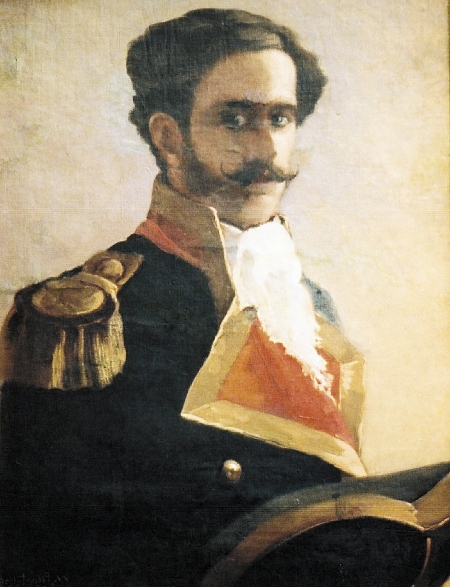 Cuadro de Antonio Riquer en el Ayuntamiento de Ibiza