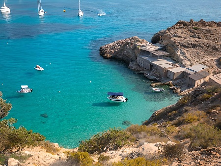 Cala Tarida en Sant Josep, Ibiza