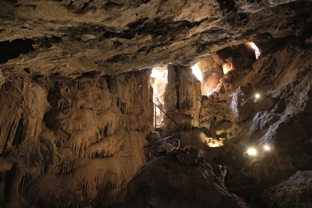 Vista del interior de la Cueva de es Culleram