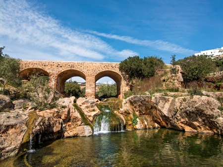El 'Pont Vell' (puente viejo) del Río de Santa Eulalia