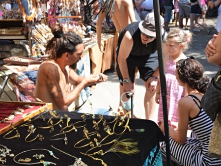 Mercadillo hippy de Punta Arabí