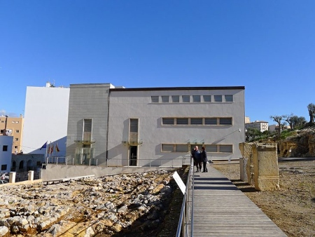 Necrópolis Púnica de Puig des Molins en Ibiza: Edificio del Museo Monográfico