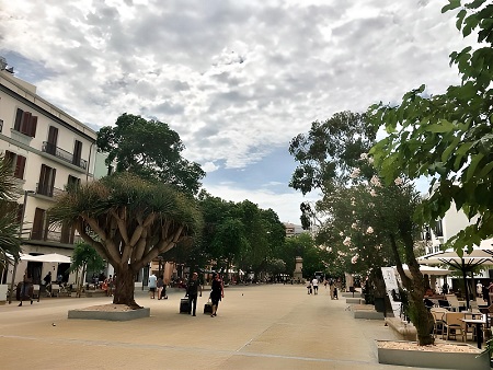 El Paseo Vara de Rey en Ibiza