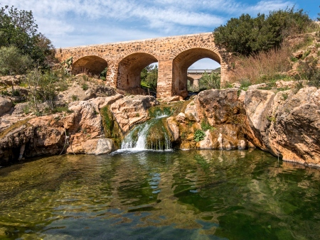Puente sobre el río de Santa Eulalia, Ibiza