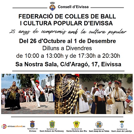 25 AÑOS DE COMPROMISO CON LA CULTURA POPULAR: Octubre-Diciembre 2023. Exposición en Sa Nostra Sala, Ibiza