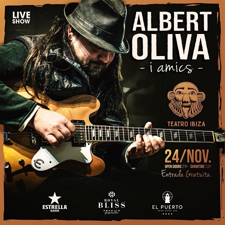 ALBERT OLIVA i AMICS: Show en vivo en el Teatro Ibiza. Hotel El Puerto, Ibiza