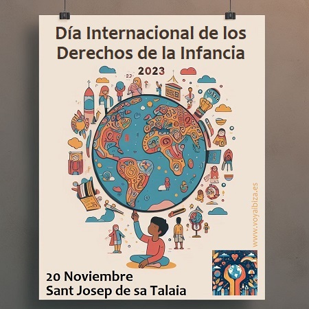 Día Internacional de los Derechos de la Infancia 2023. Sant Josep, Ibiza