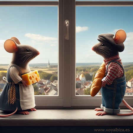El Ratón de Campo y el Ratón de Ciudad