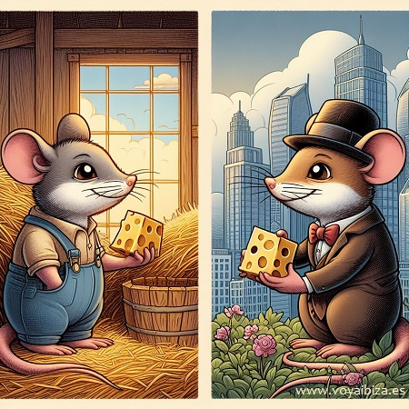 El Ratón de Campo y el Ratón de Ciudad