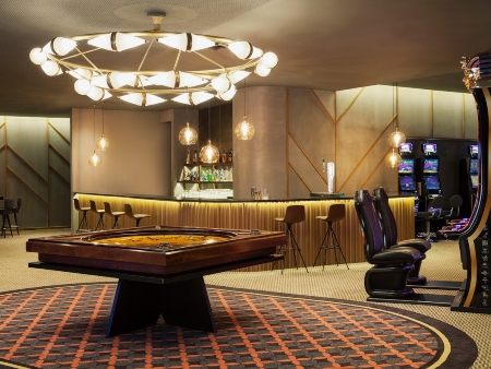 Una de las salas del Casino de Ibiza