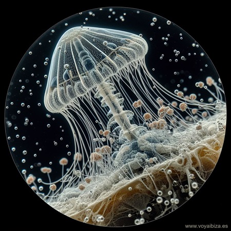 Medusas en Ibiza. Borns (Borms) a Eivissa: Reproducción