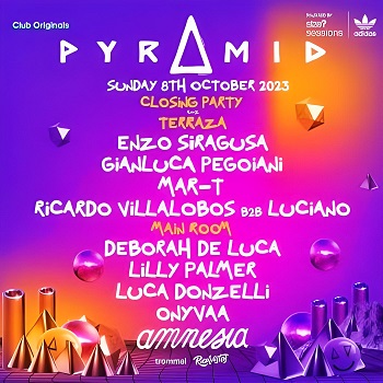 Pyramid Amnesia Closing Party