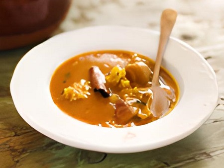 Plato de Arroz de Matanzas de Ibiza (Arròs de Matances)