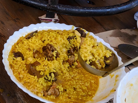 Arroz de matanzas (Arròs de Matances)