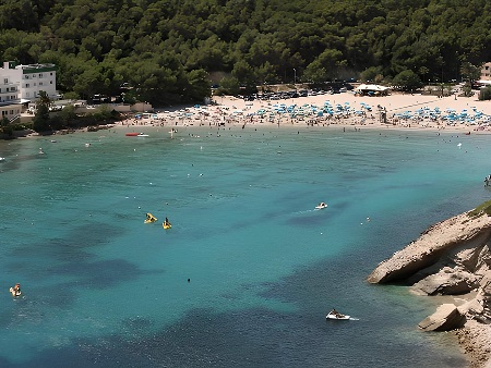 Playa de Cala Llonga, Santa Eulalia, Ibiza