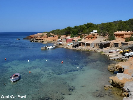 Canal d'en Martí, Pou des Lleó, San Carlos (Sta. Eulalia), Ibiza