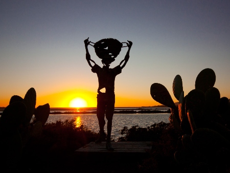 Monumento (escultura) al Salinero